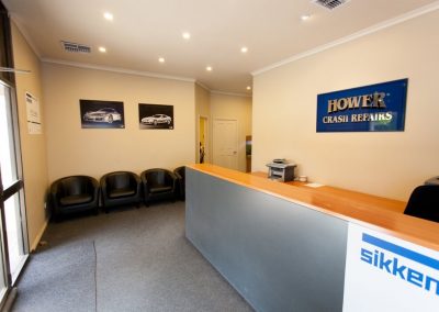 Hower Crash Repair have a well equipped workshop in Lonsdale, South Australia